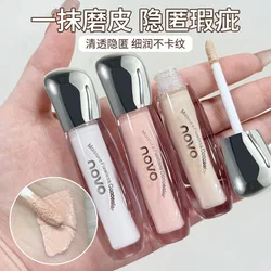 3 Colors Liquid Concealer Cream Waterproof Matte Full Coverage Long Lasting Face Scars Acne Cover Smooth Moisturizing Concealer