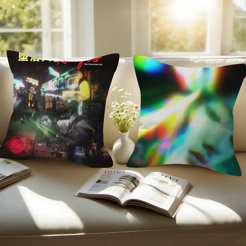 Fallen Angels 1995 Wong Kar Wai Cushion Cover Inches Farmhouse Decor Home Throw Pillow Covers For Couch Decorations