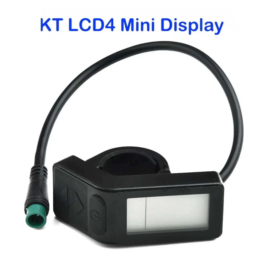 24 В/36 В/48 В мини-дисплей для электрического велосипеда KT-LCD4 Панель дисплея для электронного велосипеда Дополнительный интерфейс Водонепроницаемый дисплей