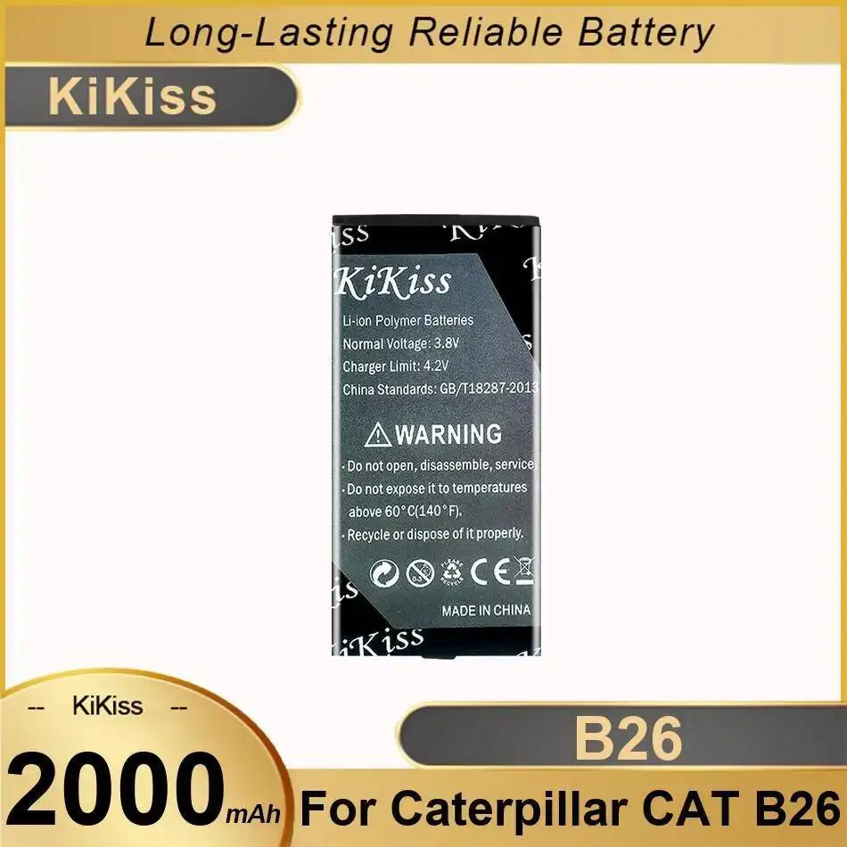 

For Caterpillar Cat B26 High Performance Safe Mobile Phone Battery 2000Mah