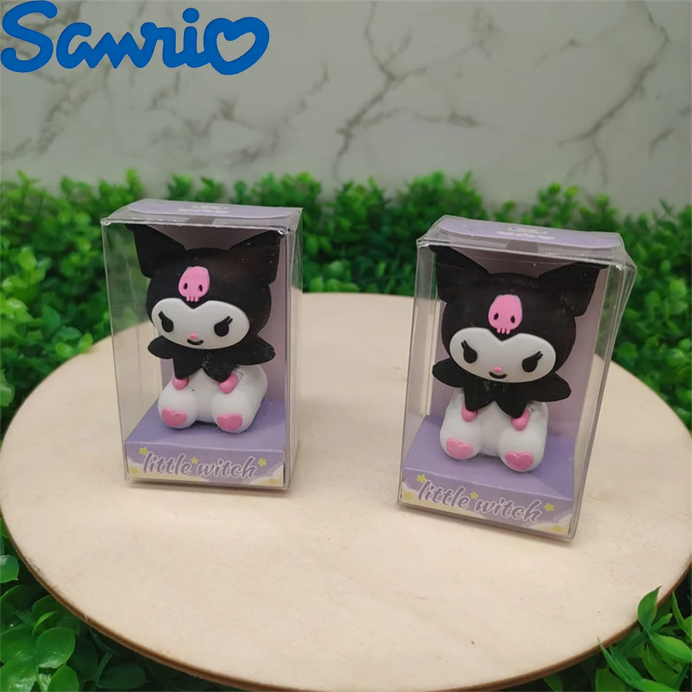 Sanrio Kuromi Pencil Sharpener Cutter Single Hole Plastic Sharpener Sharpening