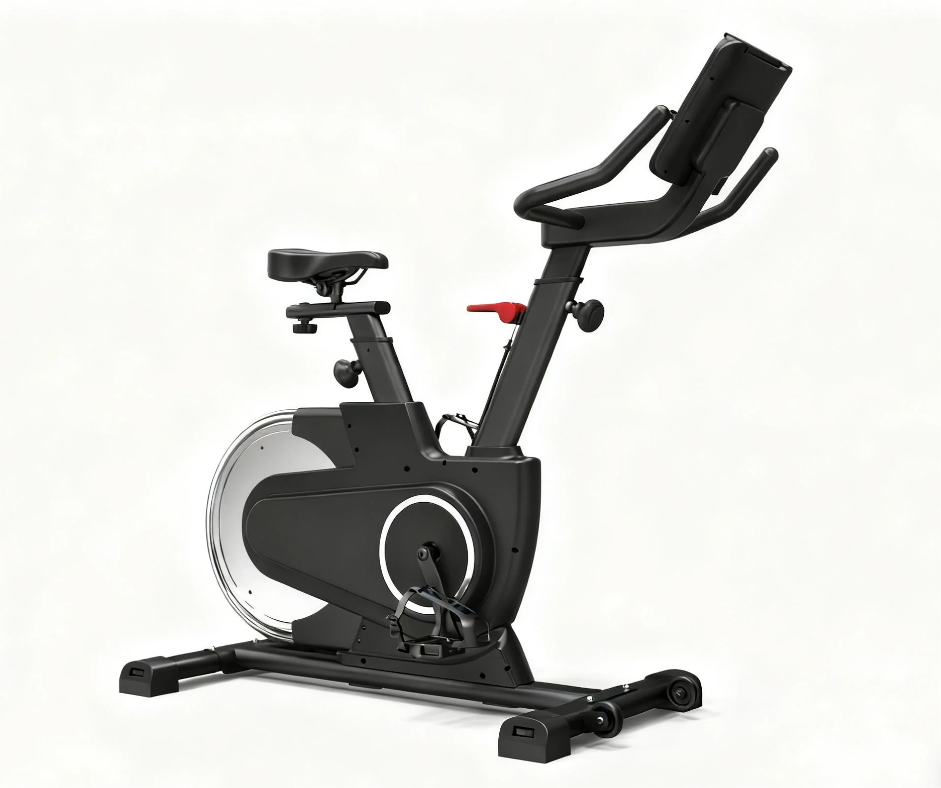 Motorized Adjustable Magnetic Self-generating Electricity Training Cardio Spinning Commercial Quiet Exercise Spin Bike with APP