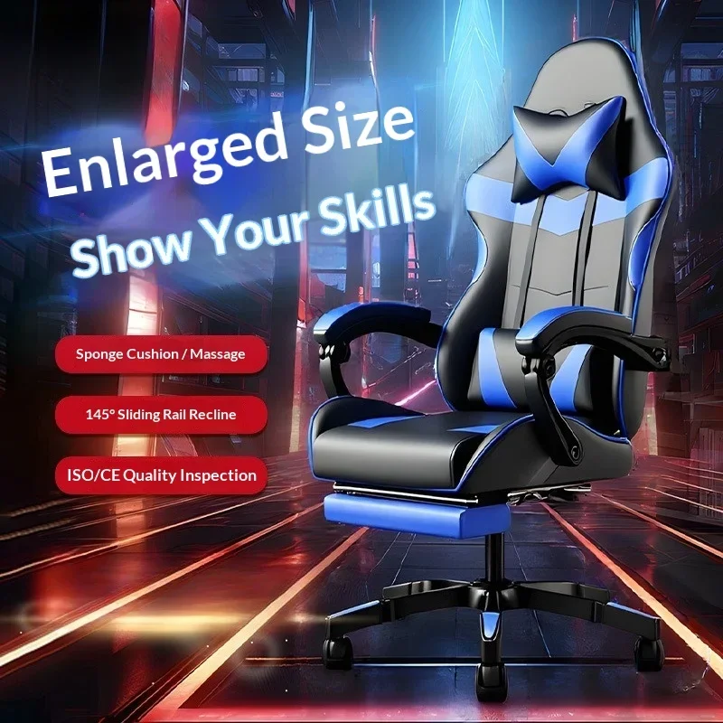Ergonomic Gaming Chair for Home Office Comfort Large Wide Seat Pro Long Sessions Durable Build Ultra Plush Office Furniture