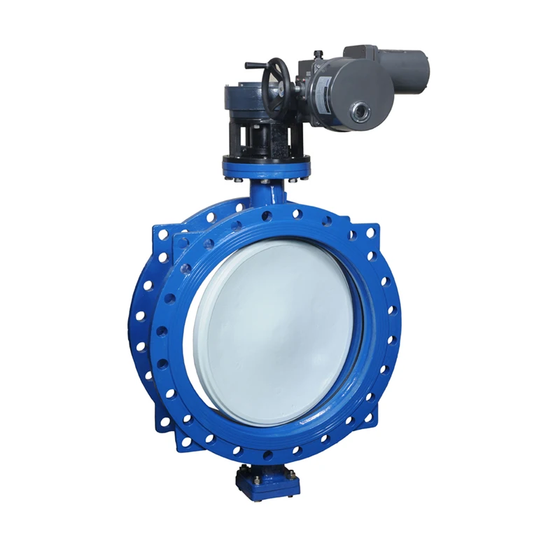 

Winvall Motorized Butterfly Valve 0-10V 24VAC/DC Electric Actuator Cast Iron Flange Valves Motorized Wafer Butterfly Ball Valve
