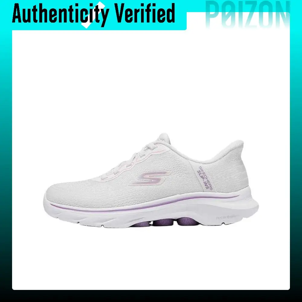 Skechers Slip ins Soft And Comfortable Abrasion Resistant Abrasion Resistant Low top Casual Shoes Women's White 125259-WPK