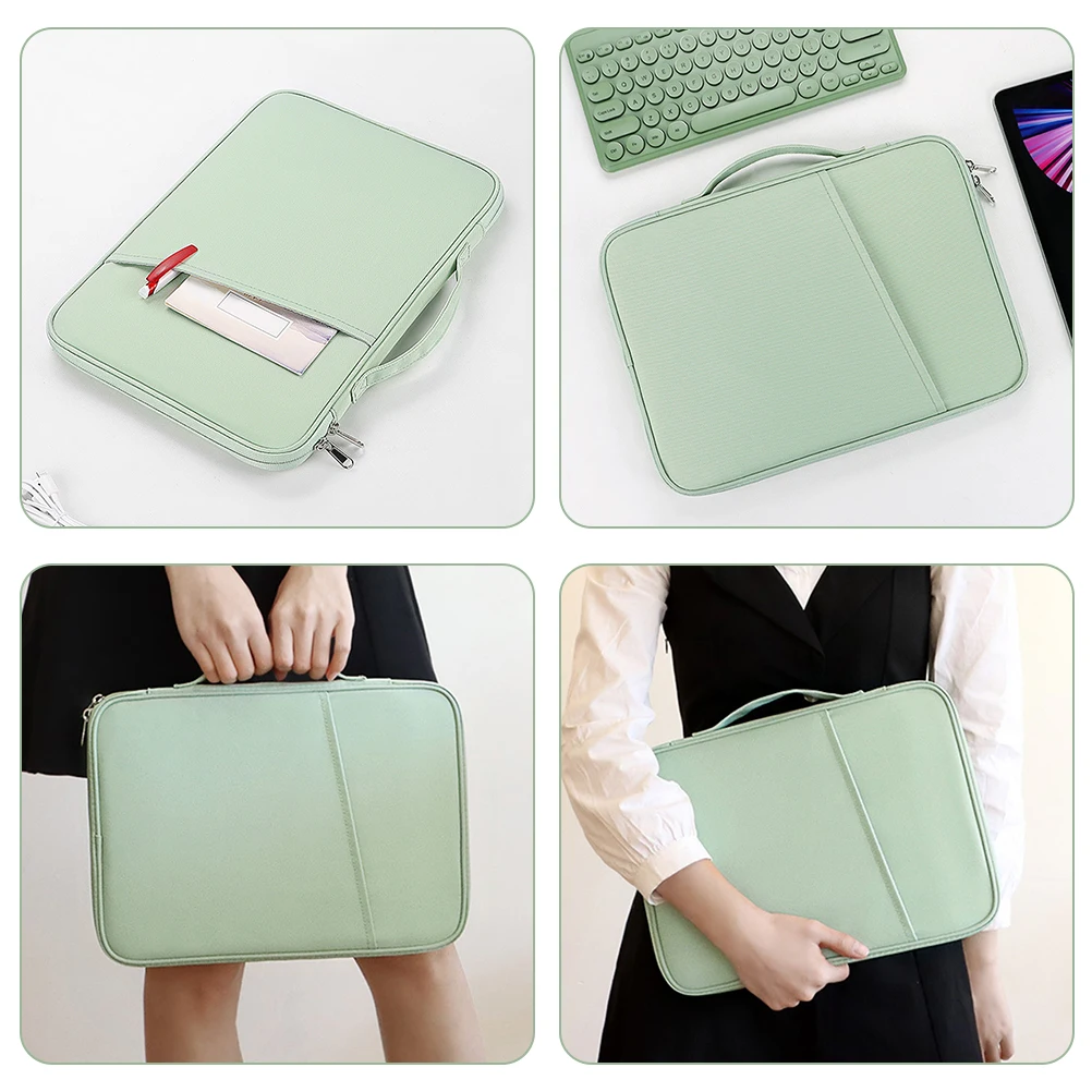 

Stylish 10.8-11 Inch Tablet Bag Durable Nylon Sleeve E-Reader Travel Organizer Case Lightweight Portable Pouch For Women Ample