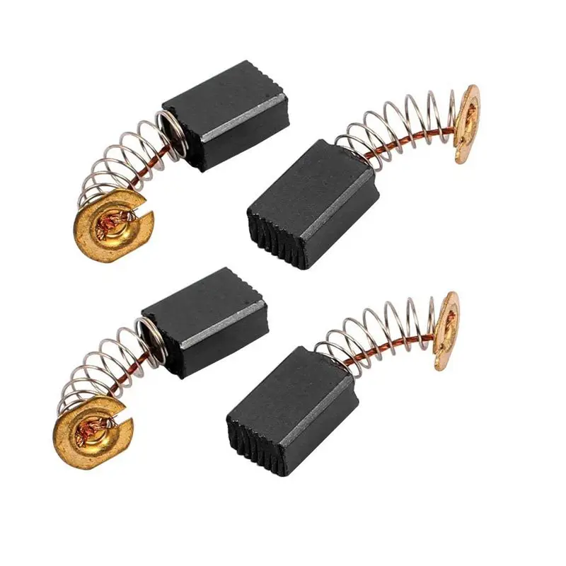 

2 Pairs 12 X 9 X 6 Mm Coal Brushes Electric Tool For Electric Percussion Motor