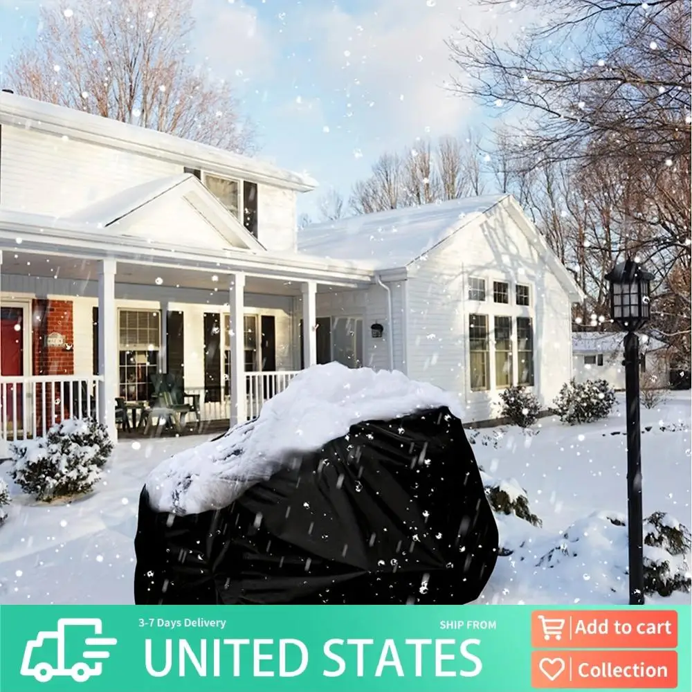 

Чехол для газонокосилки из ткани Оксфорд 210D, защита от снега и пыли, чехол для уличной мебели, чехол для газонокосилок