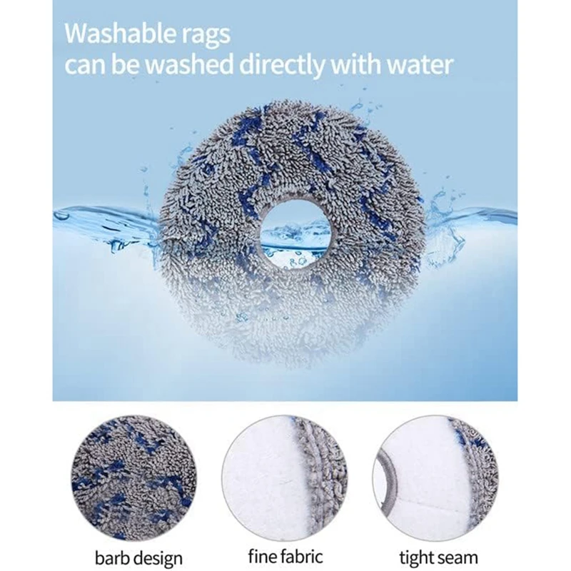 For Ecovacs Deebot X1 Omni X1 Turbo Vacuum Cleaner Main Side Brushes Hepa Filters Mop Cloth Dust Bags Replacement Accessories image 5