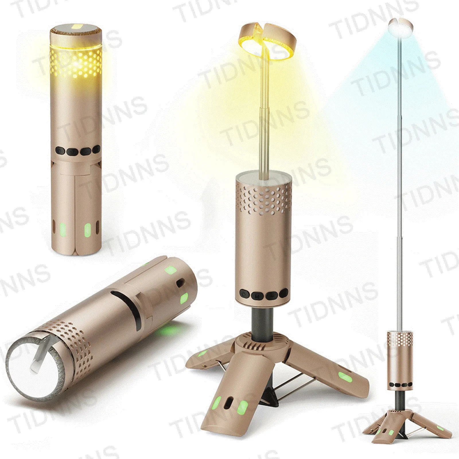 10000mAh Camping Light USB Rechargeable LED Emergency Lamp Outdoor Portable Lanterns with Magnetic Flashlight for BBQ Tents