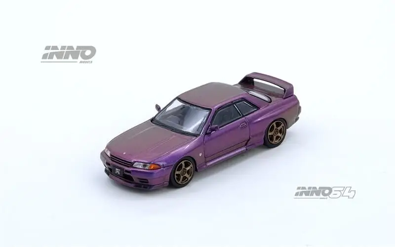 

(Pre-Order) INNO 1:64 SKYLINE GTR (R32) Midnight Purple Australia Special Edition Diecast Collector's Vehicle Model Car