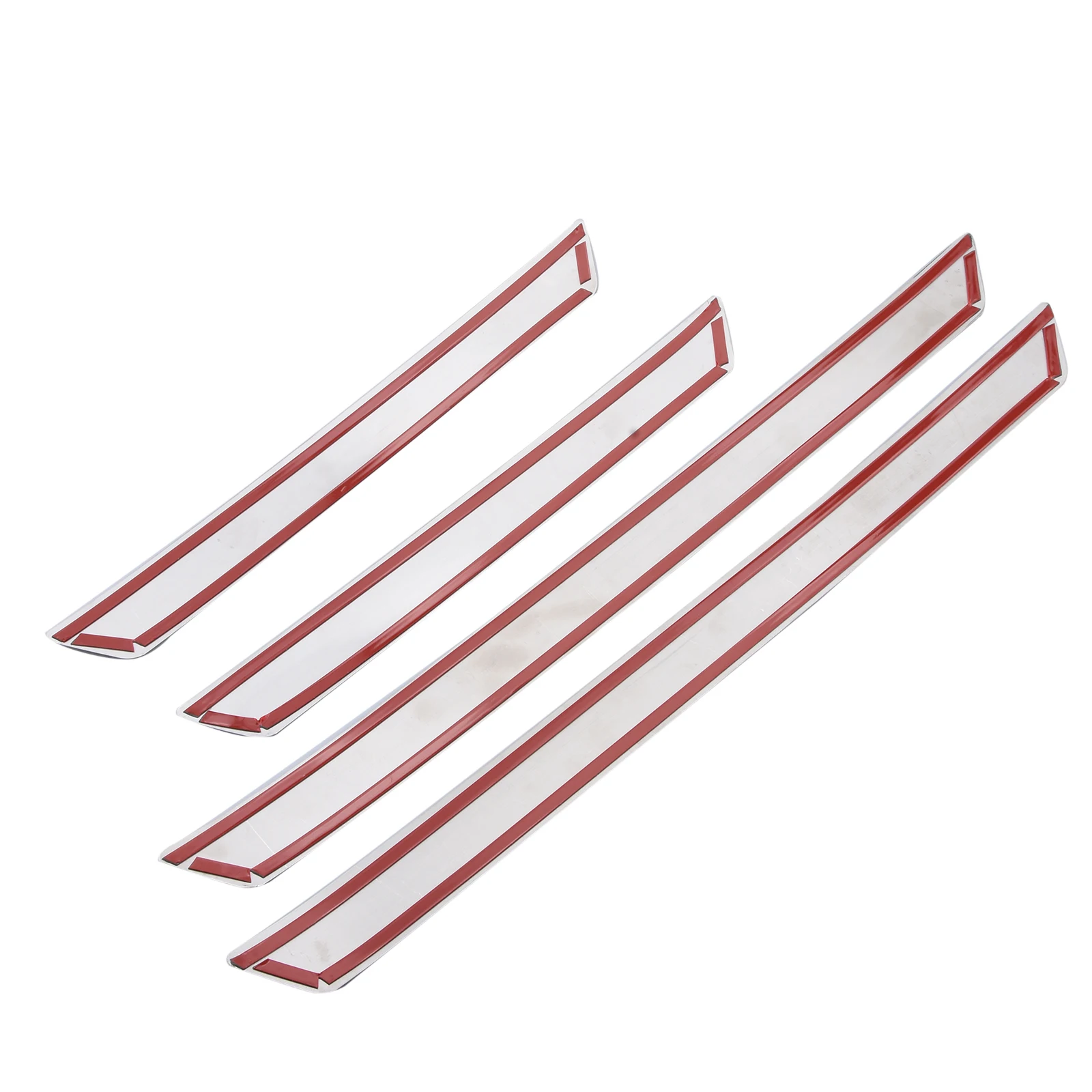 

4Pcs Metal Slim Door Sill Scuff Plate Cover Welcome Pedals Trim For Volkswagen Golf 7 Golf 6 MK6 MK7 2014-2016 Car Accessories