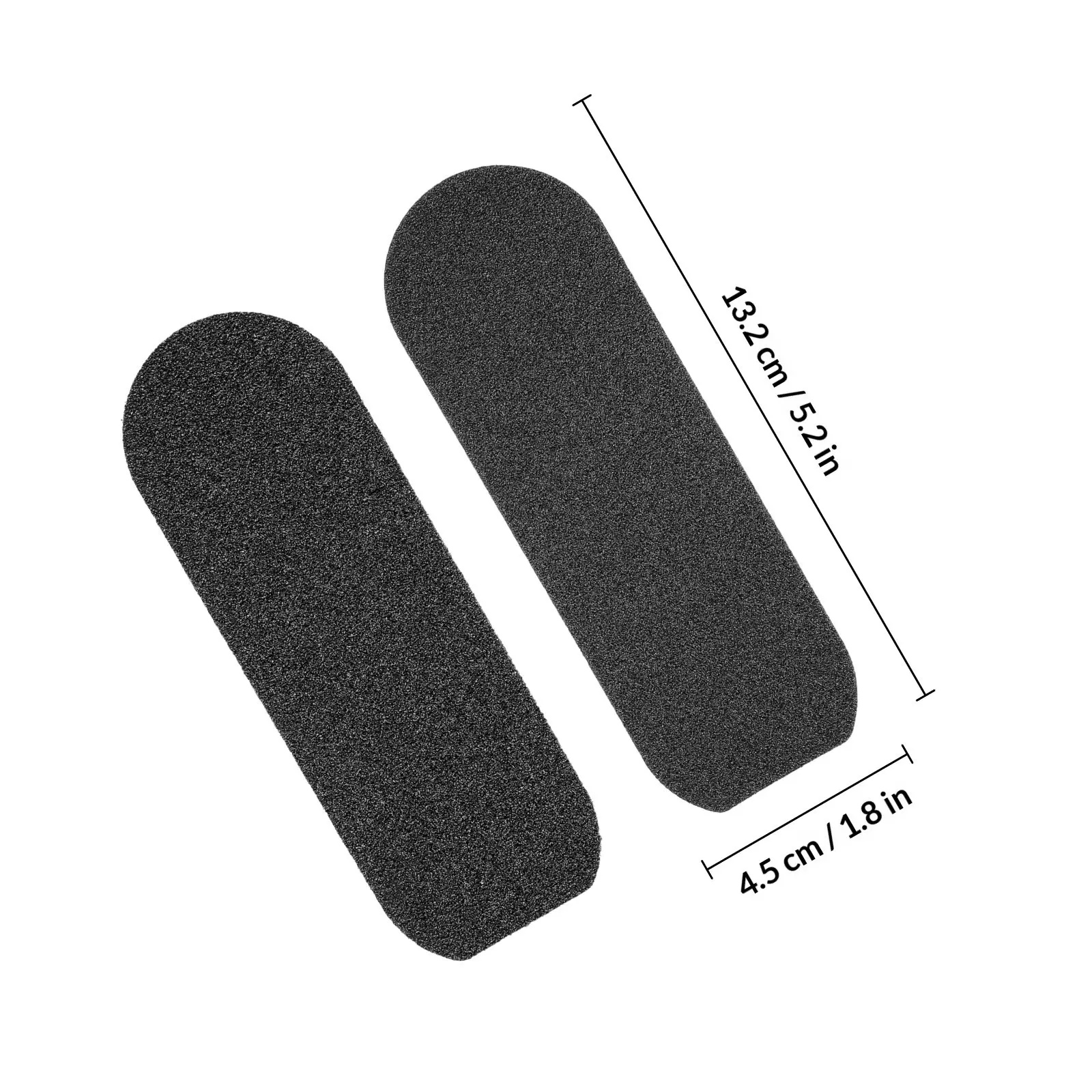 20Pcs Foot File Abrasive Replacement Pads Self Adhesive Sanding Sheets Coarse Fine Grit Foot Care Tool Peel Off Stick on Refill