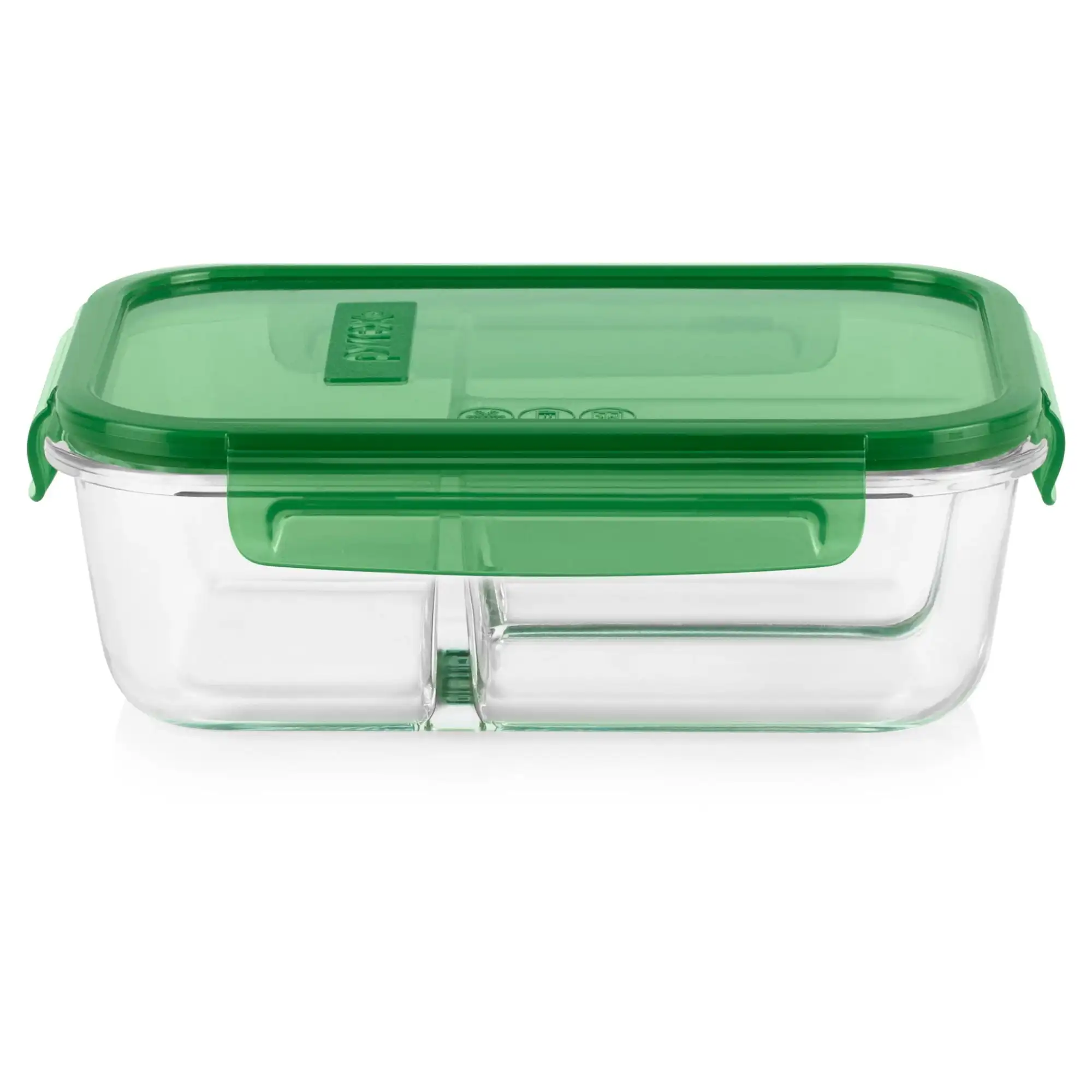 

Clear Glass Stackable Bread Food Storage Container