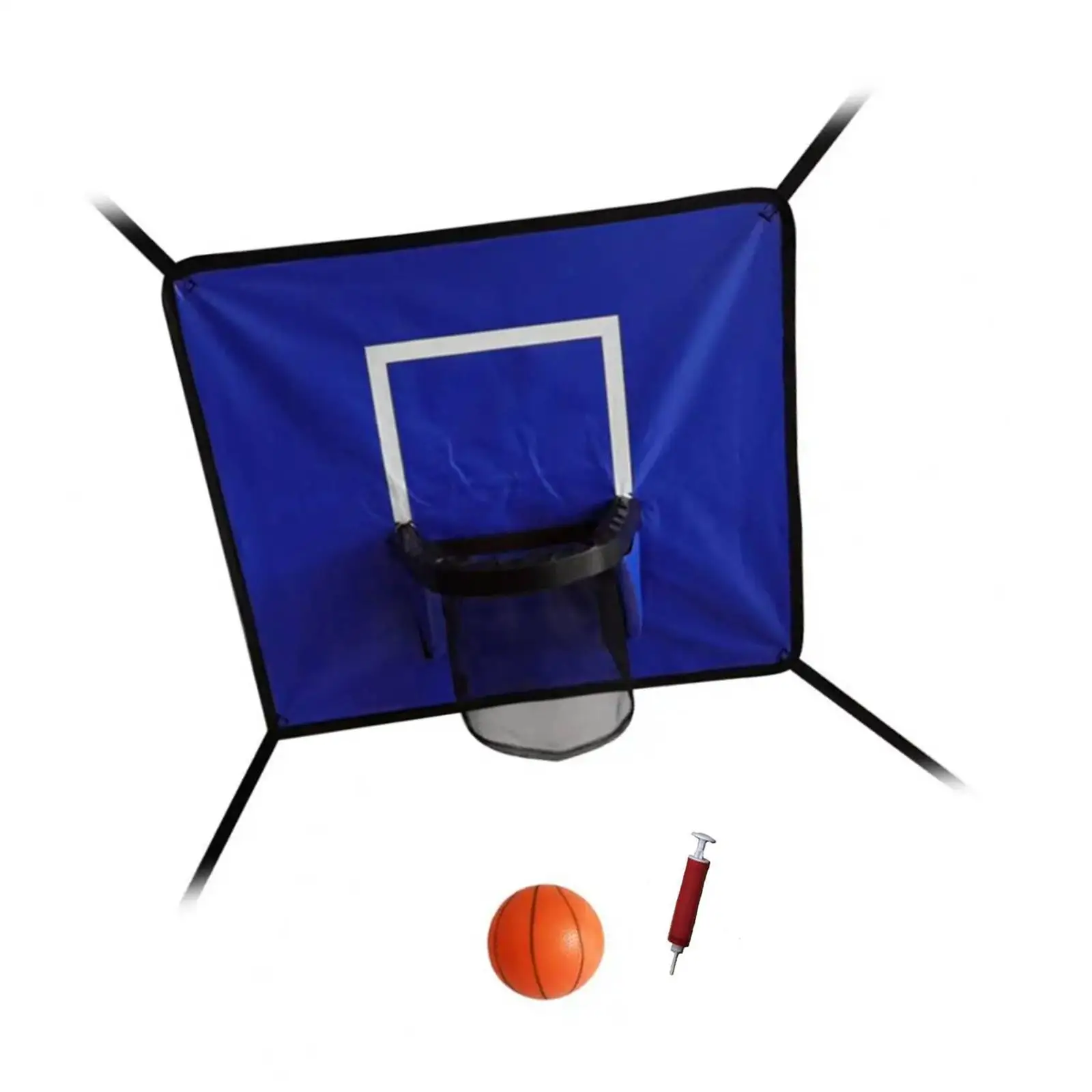 Mini Basketball Hoop PVC Trampoline Basketball Gadgets Kids Stand Adjustable Hoop for Children Training