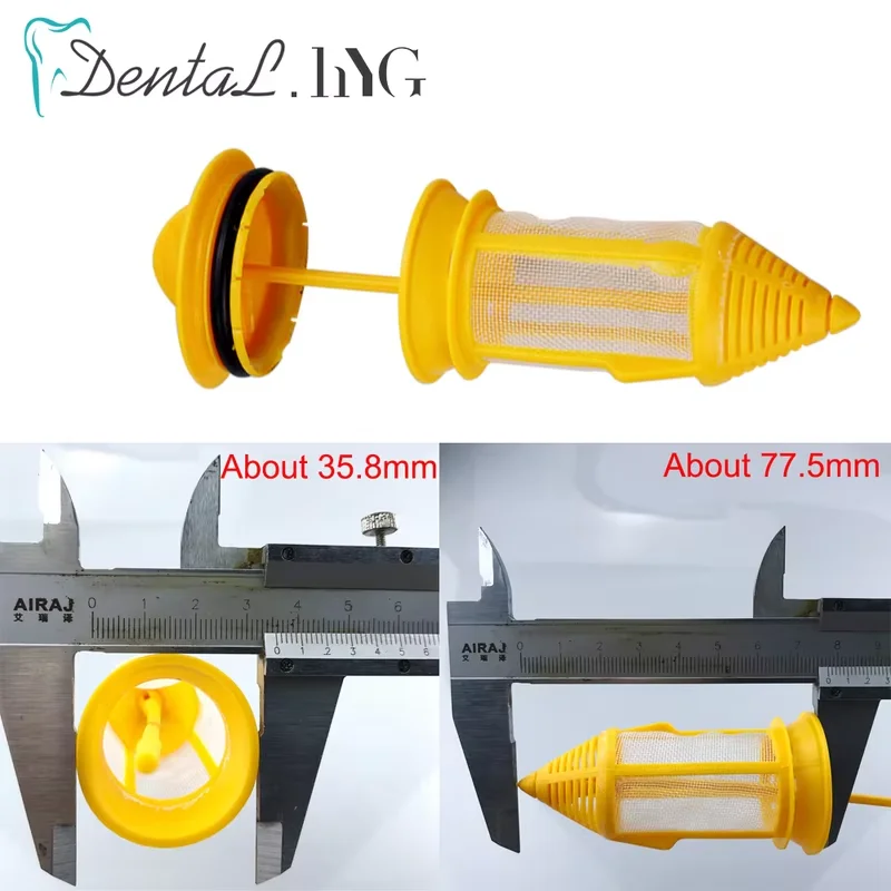 5pcs Dental Valve Strong Suction Weak Suction Filter Dental Water Equipment Parts Large Size