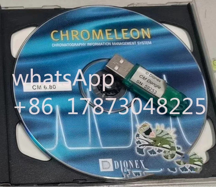 6.8 Chromatographic data system software Dongle  Dionex Thermo liquid and gas equal The chameleon Dionex Chromeleon