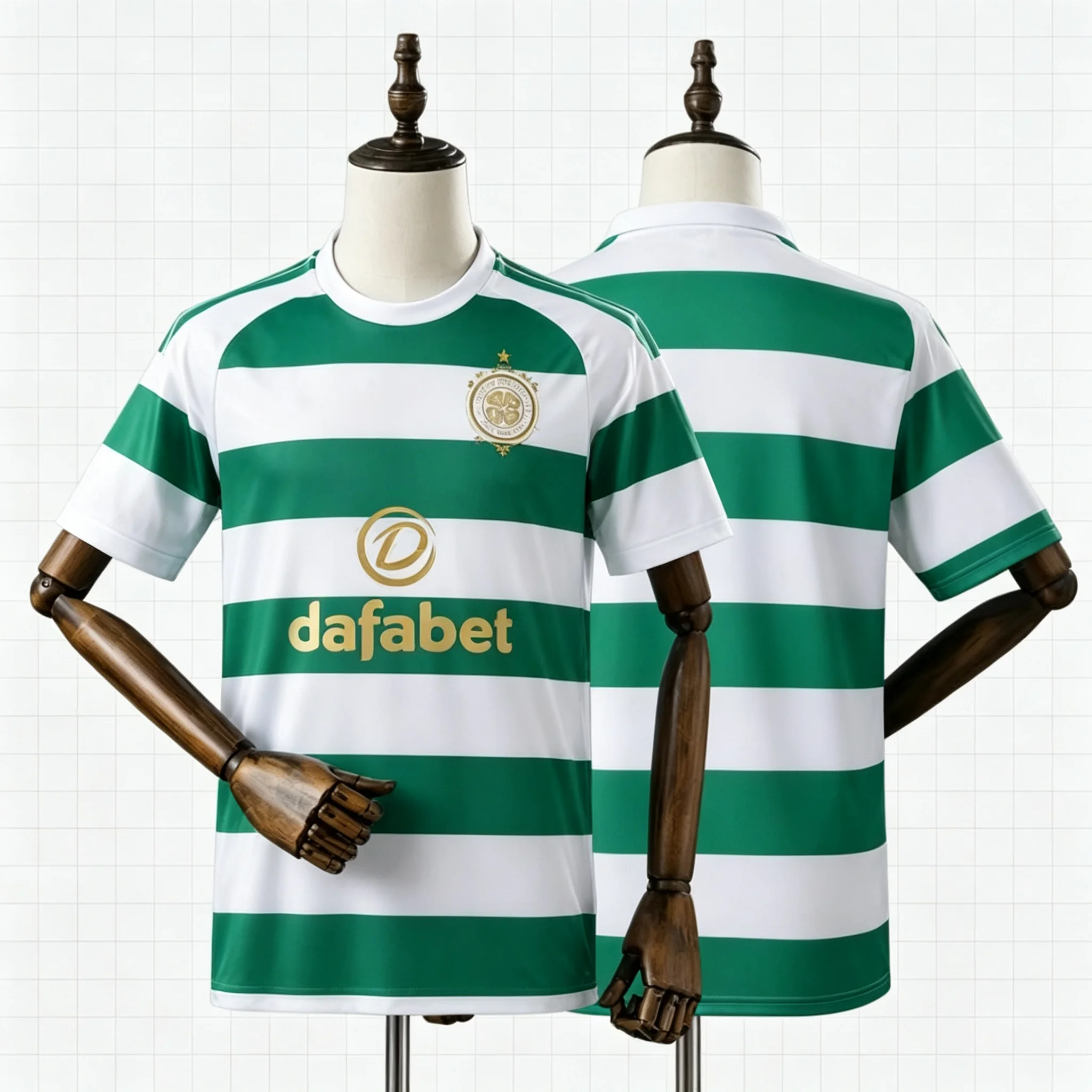 Summer Men's and Women's C-Celtic Adult Home Jersey for Sports and Leisure, Scottish Men's Breathable Football T-shirt