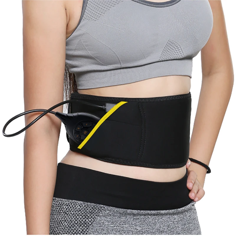 Abdominal Massager EMS Muscle Stimulator Electric Fat Burner Device Slimming Belt Massager for Arm Leg Abs Bodybuilding Machine