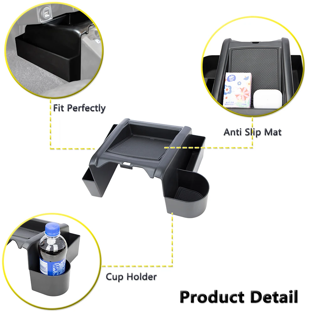 Gear Shift Storage Organizer Cup Holder for Suzuki Jimny JB64 Auto Trans 4WD 2019-2023 Center Console Box Interior Accessories view 3