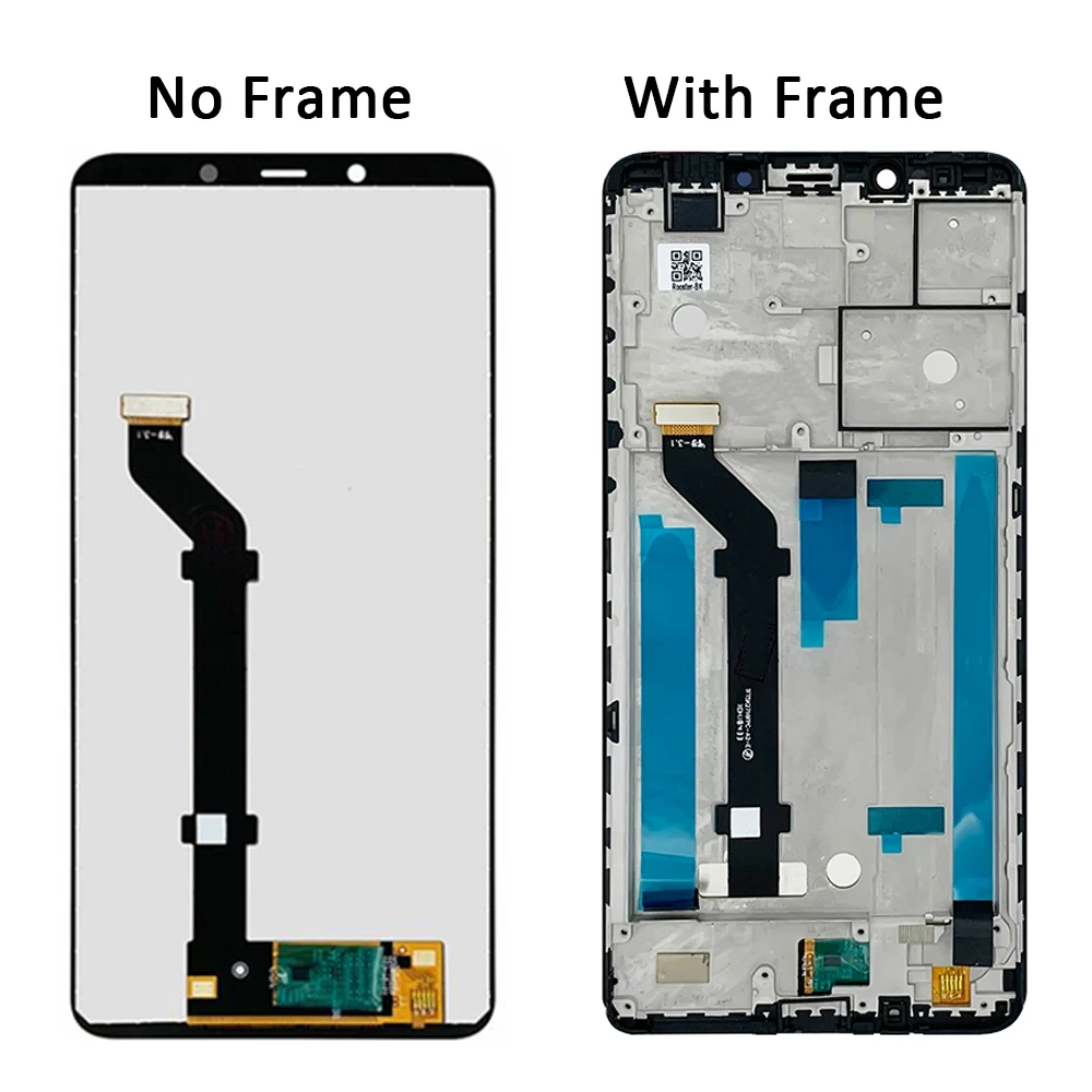 Ensemble écran tactile LCD, 6.0 pouces, avec châssis, pour VATA-3.1 TA-1113 TA-1117 TA-1124, original