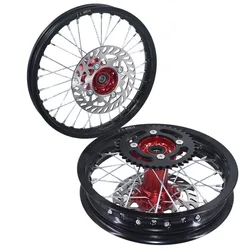 Front 1.40-14 inch Rear 1.85-12 inch Rims #428 sprocket 190MM Disc Brake For KLX CRF Kayo BSE Dirt Pit Bike Motorcycle