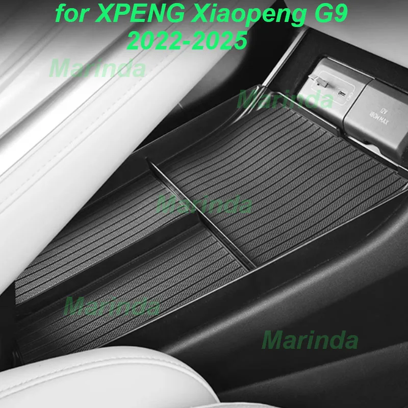 

Автомобильный ящик для хранения под центральной консолью для XPENG Xiaopeng G9 2022-2025, ящик для хранения, отсек для хранения, аксессуары для интерьера