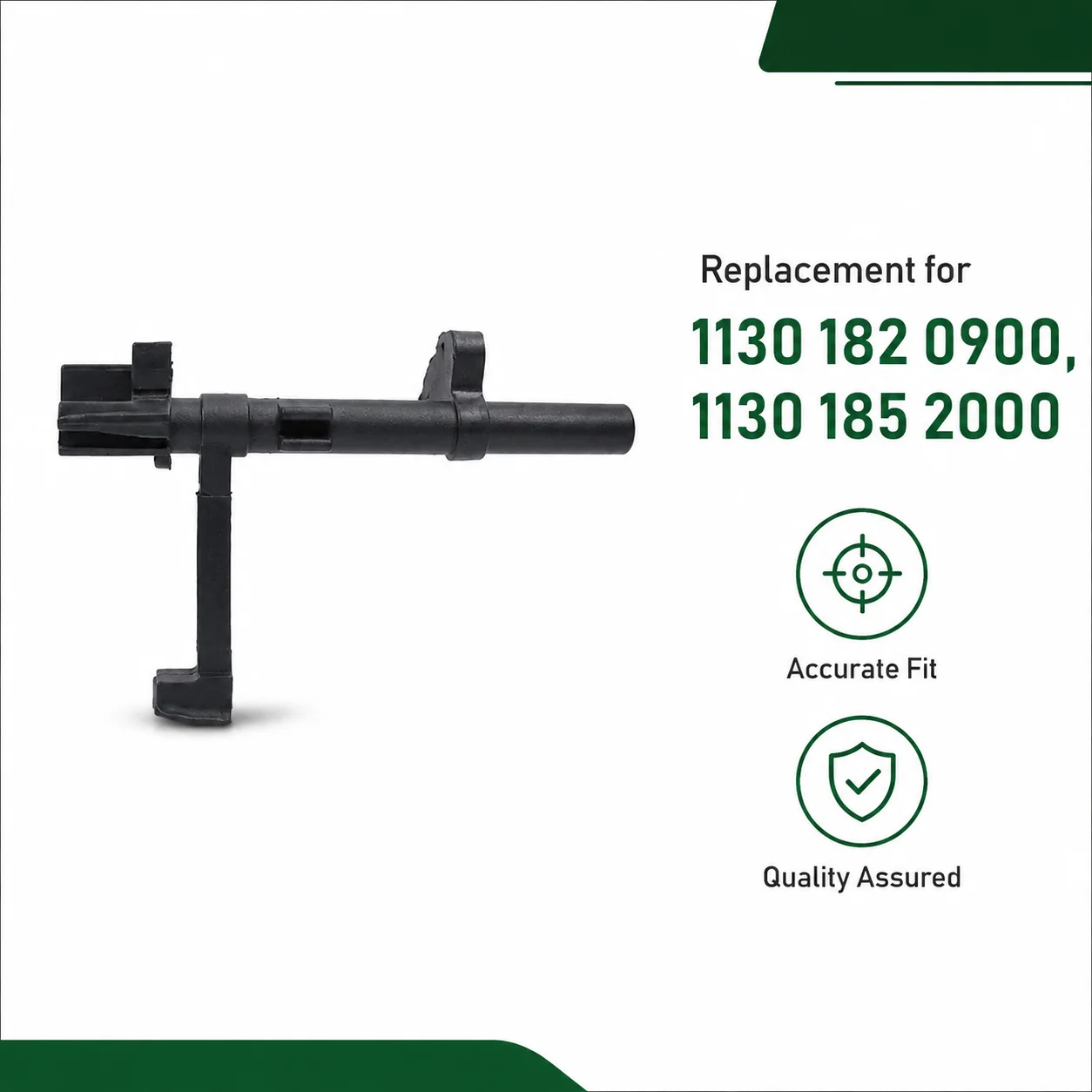 Chainsaw Switch Shaft Choke Lever Rod Replacement For Stihl 017 018 MS170 MS180 MS170C MS180C Replaces 11301820900 11301852000