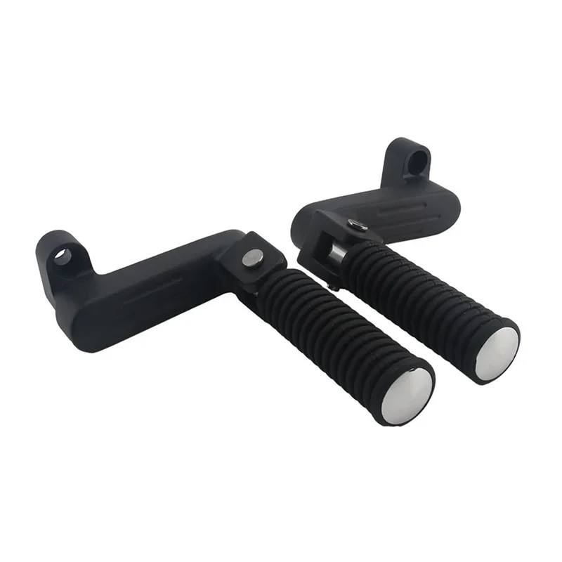 

ABXN-Motorcycle Folding Rear Passenger Foot Pegs Footrest For Indian Chief Vintage Chieftain Roadmaster Dark Horse 2014-2023