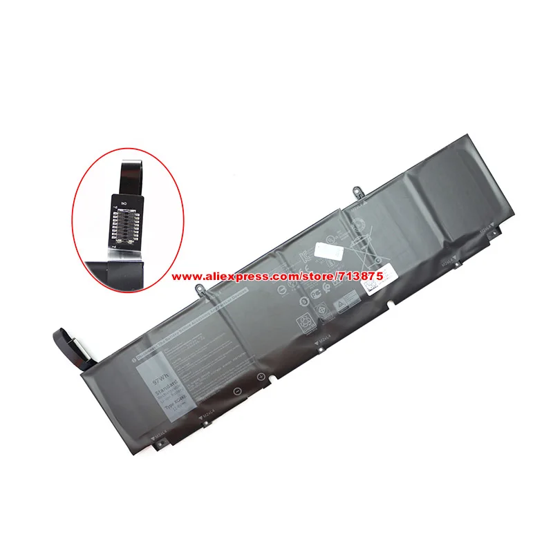 Imagem -02 - Bateria do Portátil F8cpg 01rr3 3icp7 55652 Dell Xps 17 9700 Precisão 5750 8071mah 97wh 11.4v Substituição Novo Xg4k6