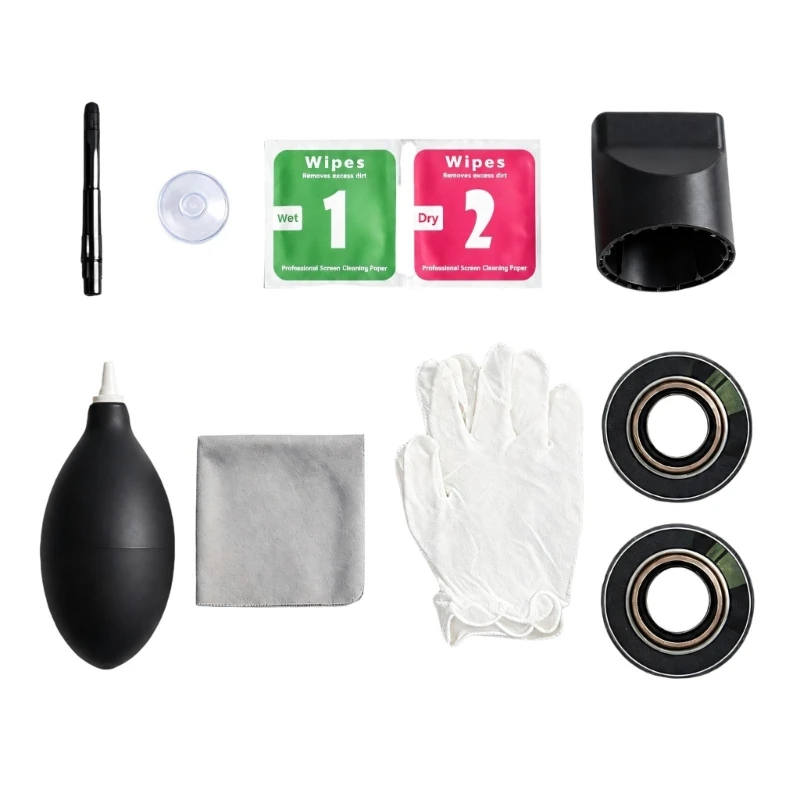 Q6PA Action Camera Replacement Lens for 360 Second Generation Camera, Glass Assembly with Hand Installation