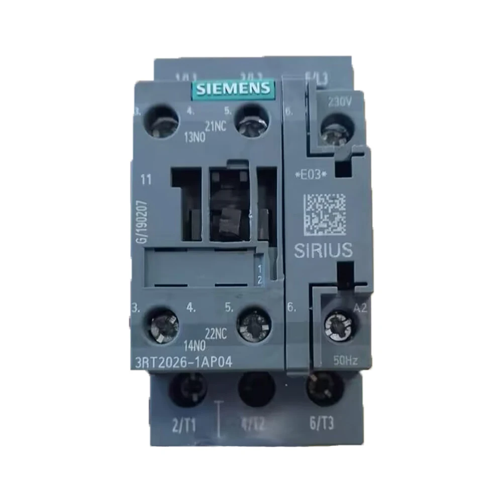 Original 3RT2026-1AP04 Siemens Contactor Made in Germen Genuine Diesel Generator Set Spare Parts High-Quality