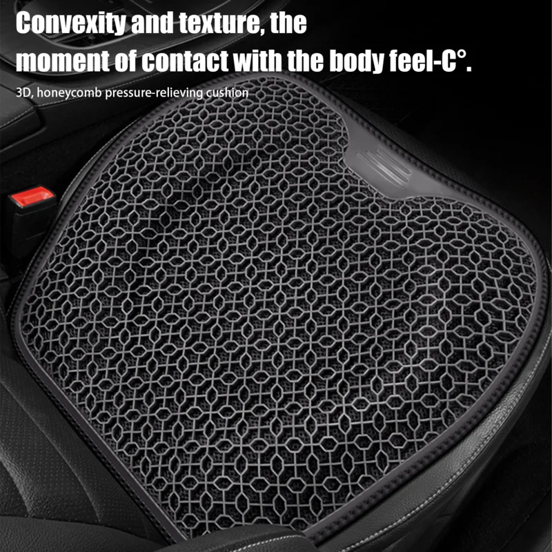 Gel Seat Cushion For Car Gel Pressure Relief Cushion Cooling Gel Seat Cushion Desk Chair Car Seat Cushion Driving Car Seat