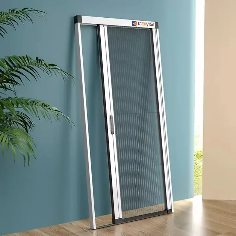 

Customization Hot Sale Adjustable Retractable Screen Window Aluminum Frame Sliding Screen Window Roller Insect Screen Window