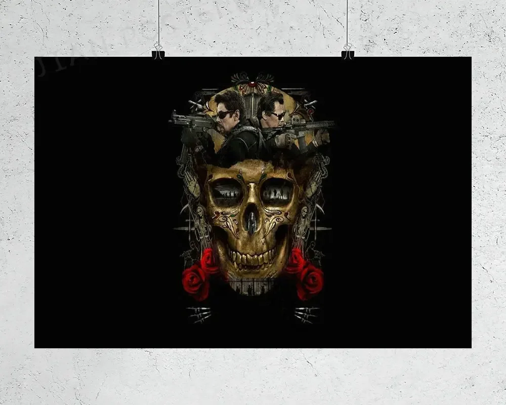 H078 Sicario 2 Soldado 2018 Movie Wall Sticker Silk Poster Art Home Decoration