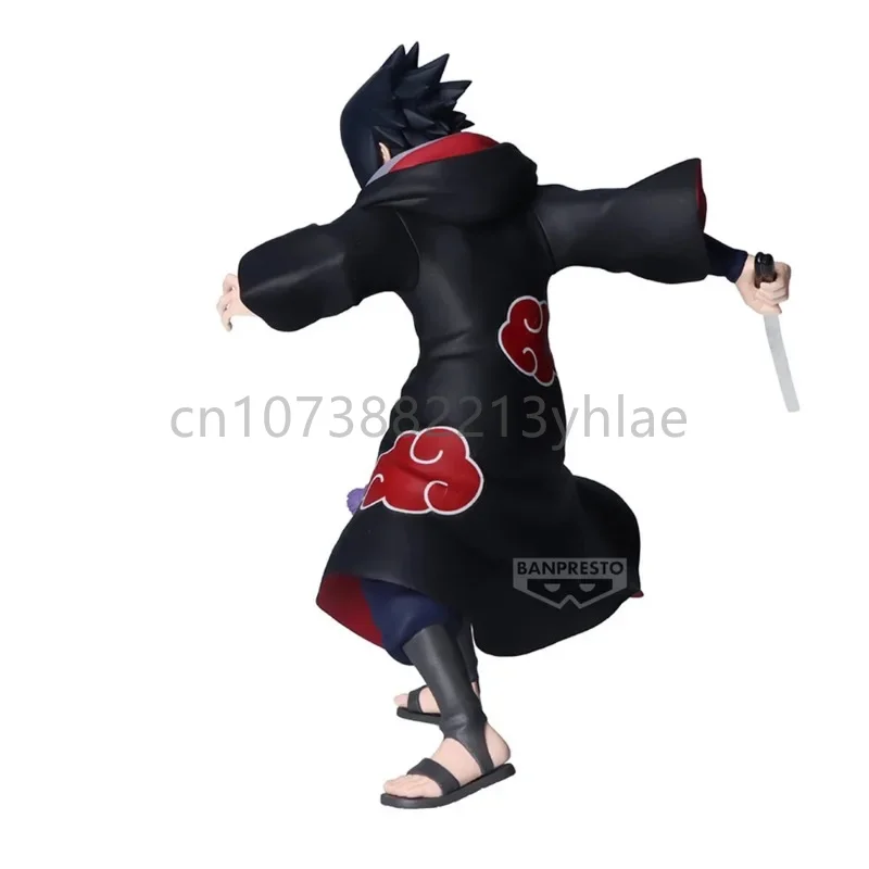 Original In Stock Bandai Banpresto Naruto Shippuden Famous Battle Scene Uchiha Sasuke Anime Movies Cartoon Collect Festival