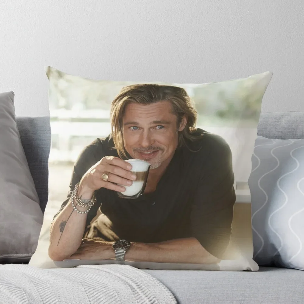 

Brad Pitt Illustration Throw Pillow Sofa Covers Christmas Pillow Cushions For Decorative Sofa Throw Pillow Covers