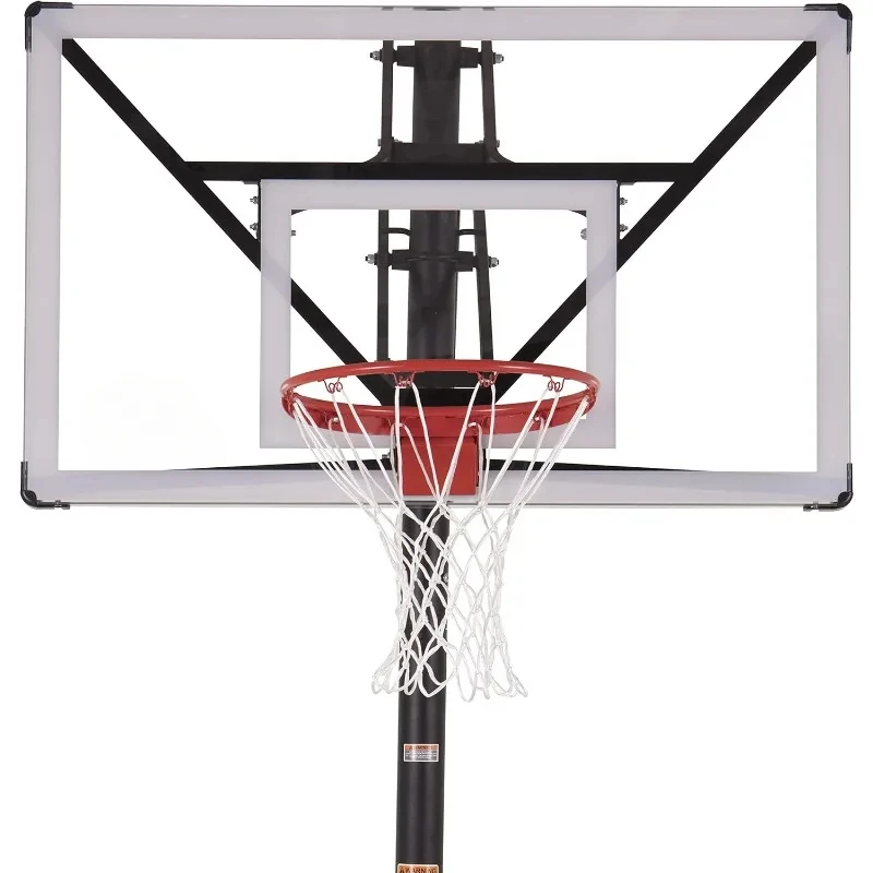 

Ground Basketball Hoops with Adjustable-Height Basketball Goal Backboard Basketball Accessories Basket Ball Hoop