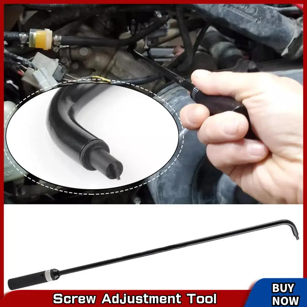 Universal 16.5in Camrusic Pilot Screw เครื่องมือปรับ 110 °   เครื่องมือไขควงปรับคาร์บูเรเตอร์สําหรับ ATV UTV Snowmobile