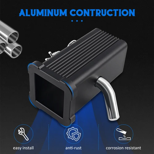 Imagen 2 del producto Extensor receptor de enganche de coche de 2,5 a 2 pulgadas, adaptador de enganche de remolque de 2 a 1,25 pulgadas, convertidor, accesorios adaptadores de enganche de remolque de camión