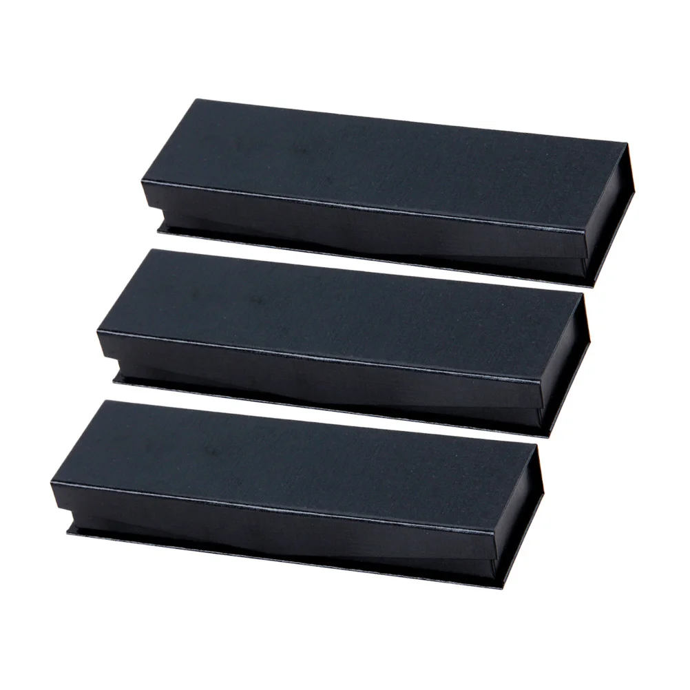 مجموعة أدوات مائدة مكونة من 3 قطع من أقلام الرصاص وحقيبة ظهر مدرسية سهلة الحمل وحقيبة تخزين تحافظ على نظافة باللون الأسود #3