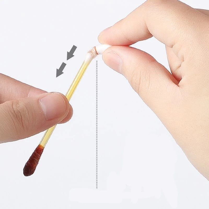 50 pcs Medical Iodine Alcohol Swab Medical Disinfectant Disposable Infant Adult Wound Convenient Treatment To Prevent Pollution
