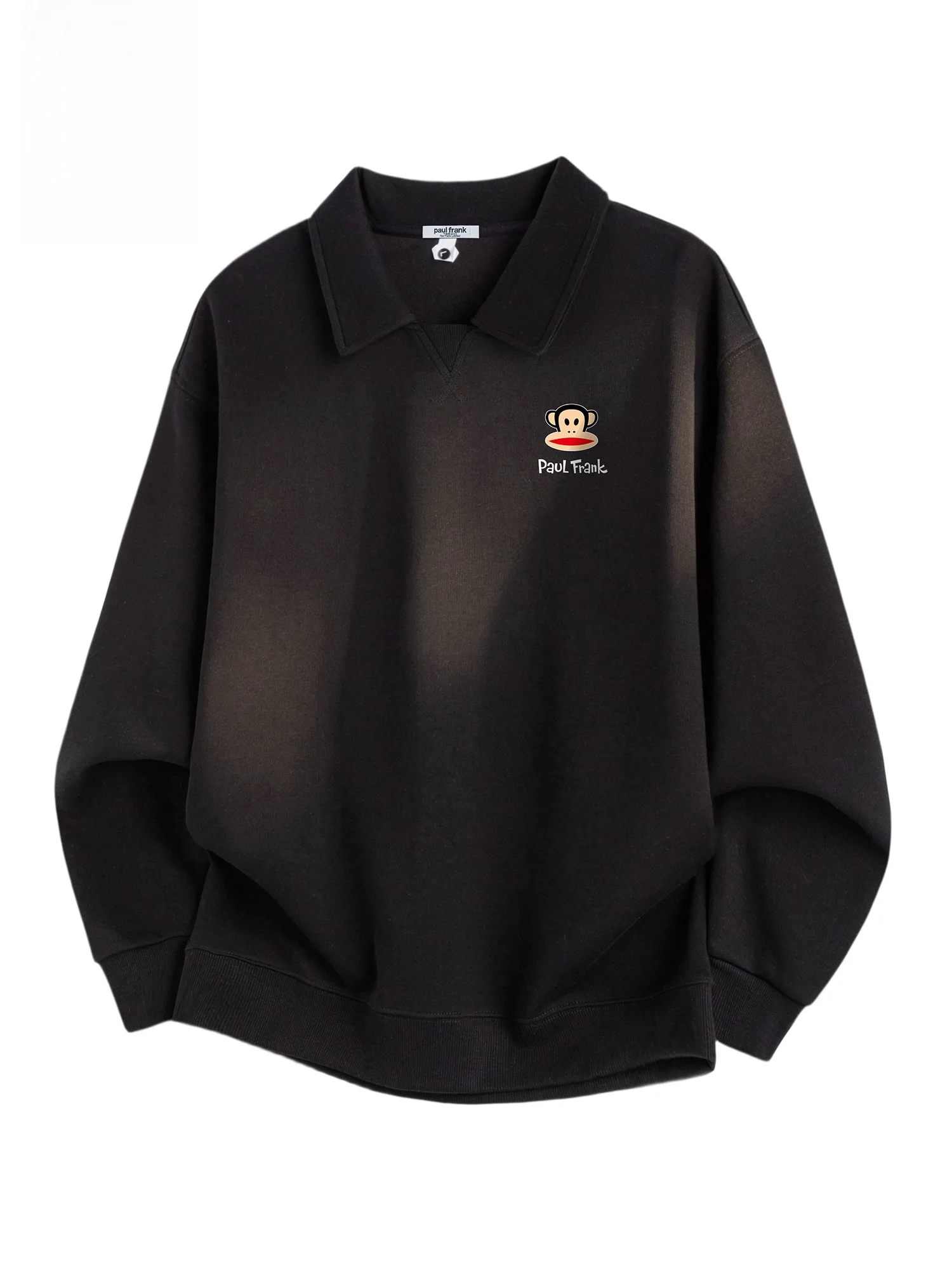 

PaulFrank M Hoodie Long Sve Comfortable Cotton Polyester Blend Casual Winter Print Collar T-irt for Youth Couple