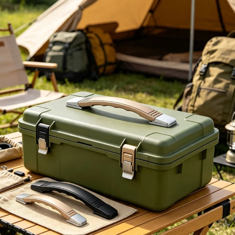 X5XA Storage case carry handle replacement with recessed grip design