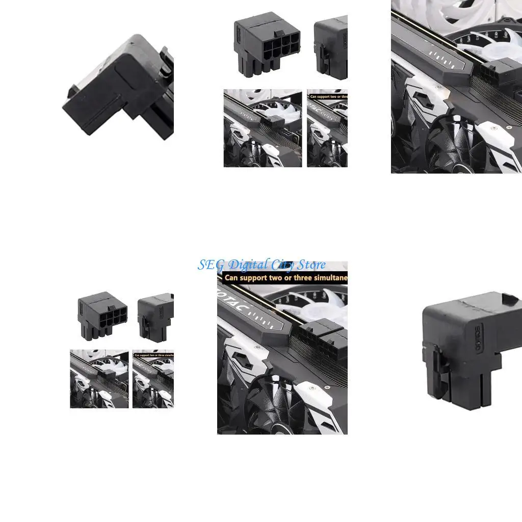 

U75B 90° Graphics Card Elbow Simultaneous Two or Three Use Graphics Card Elbow