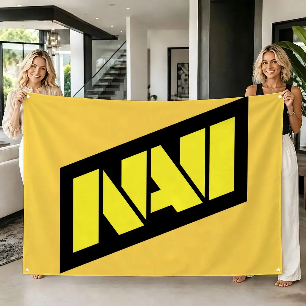 Major N-NAVI Sports Logo Flags Tapestry Creative Pattern Photo Living Room Wall Art Party Outdoor Decor