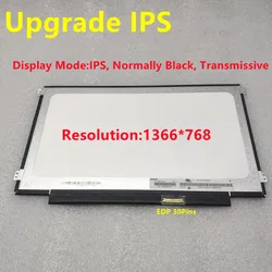 Laptop LCD Screen B116XTN01.0 M116NWR1 R7 LP116WH7-SPB1 B116XAN04.0 N116BCA-EA1 N116XAN06.1 IPS Display Panel Martrix 11.6 Inch