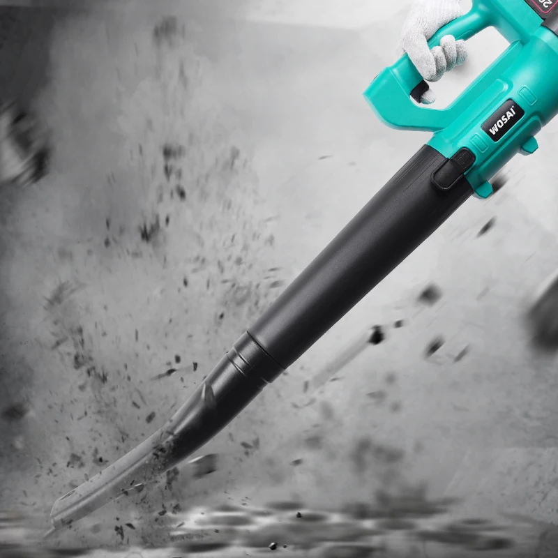 WOSAI MT-Series 20V Cordless Electric Air Blower Wind Pressure 5.4kpa Handheld Blowing Cordless leaf Blower Sweeper Garden Tools