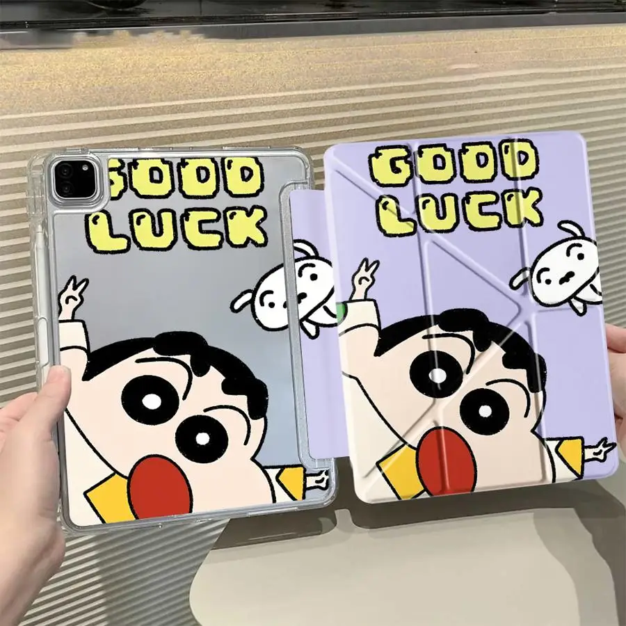 

Crayon Shinchans Is Cool Tablet Case For iPad Pro 11th 10th 9th 8th 7th 12.9inch Air 4 5 M3 M2 1 2 M4 11inch Mini 6 7 Pro 2025