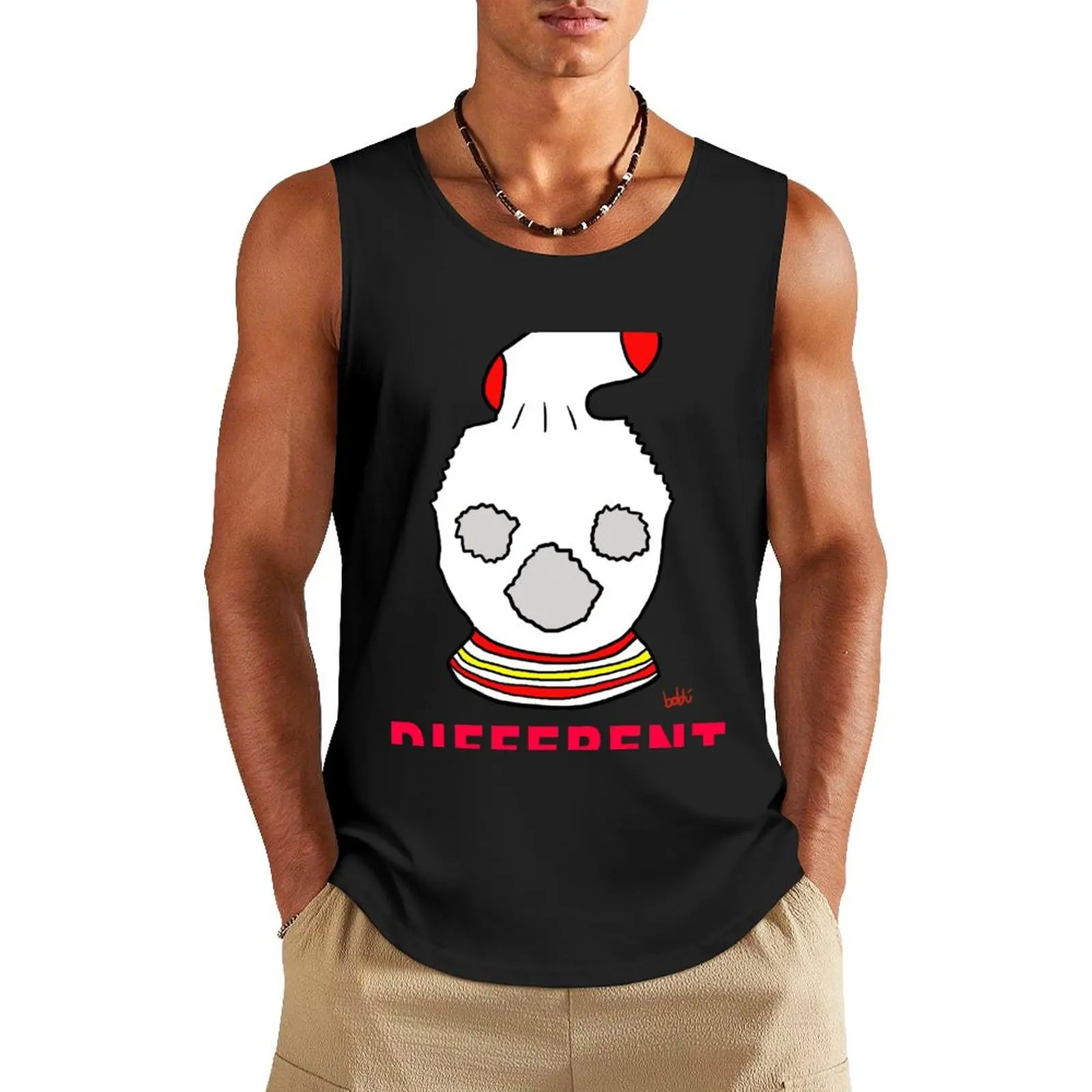 

Different Fantastic Mr Fox Tank Top Muscle fit sleeveless vest men anime t-shirts